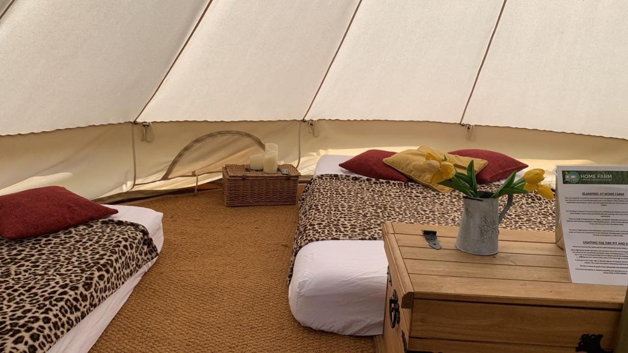 Luxury tent Farm Radnage Glamping Bell Tent 6, With Log Burner And Fire Pit High Wycombe